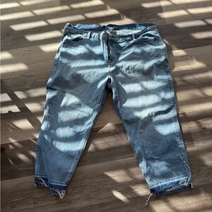 Old Navy Womens Capri Boyfriend Size 22